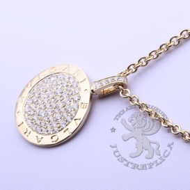 Bulgari Necklace BVLGARI BVLGARI pave Diamonds