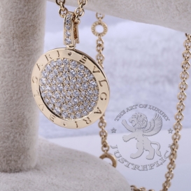 Bulgari Necklace BVLGARI BVLGARI pave Diamonds