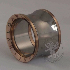 Bulgari Ring Anish Kapoor Gold and Steel