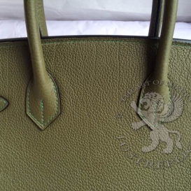 Hermes Birkin Togo-veins 30cm Olive Gren