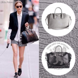 Givenchy Medium Antigona Bag 28cm Croco Embossed