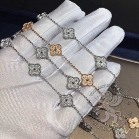 Van Cleef Arpels Bracelet Alhambra 6 motifs 72D