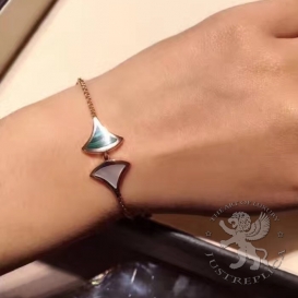Bulgari Bracelet Divas Dream MOP Malachite