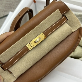 Hermes Moove bag Swift Gold (37)