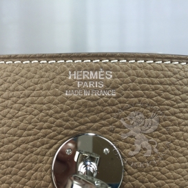 Hermes Lindy 30cm Togo Beige