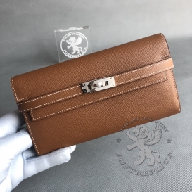 Kelly Wallet Long Epsom Gold (37)