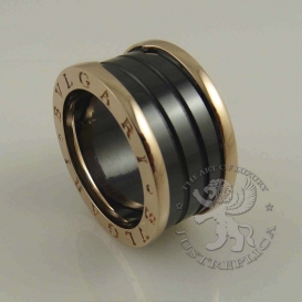 Bulgari Ring B.Zero1 four-band black