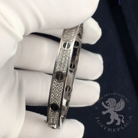 CARTIER Bracelet Love 204 Diamonds black