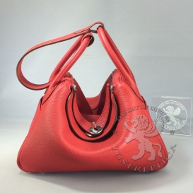 Hermes Lindy 30cm Togo Red MS