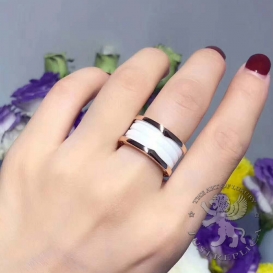 Bulgari Ring B.Zero1 four-band white