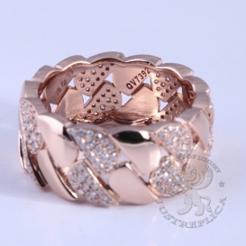 CARTIER Ring 204 Diamonds