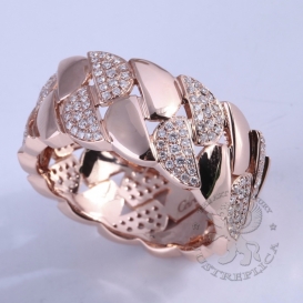 CARTIER Ring 204 Diamonds