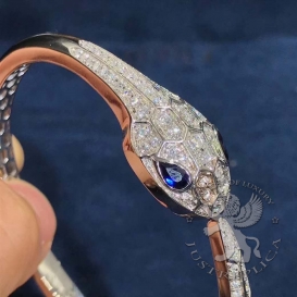 Bulgari Bracelet Serpenti Seduttori Sapphire Diamonds