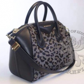 Givenchy Small Antigona Bag 28cm Horse Fur Dark