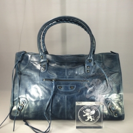 Balenciaga City Giant 38cm Navy Blue