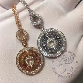 Bulgari Necklace Cerchi Astrale with Diamonds