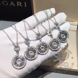 Bulgari Necklace Cerchi Astrale with Diamonds