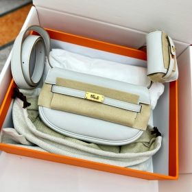 Hermes Moove bag Swift Grey M4 GHW