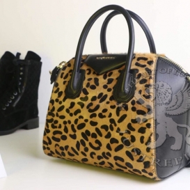 Givenchy Small Antigona Bag 28cm Horse Fur Light