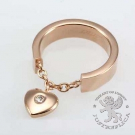 CARTIER Ring Heart Charm 1 Diamond
