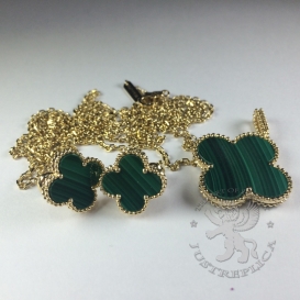 Van Cleef & Arpels Necklace Magic Alhambra Malachite