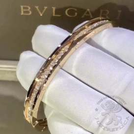 Bulgari Bracelet B.zero1 pave Diamonds