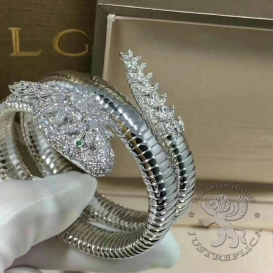 Bulgari Bracelet Serpenti Diamonds Custom Made