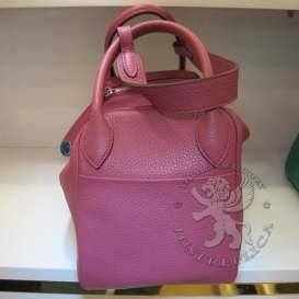 Hermes Lindy Togo 30cm Cassis