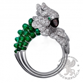 CARTIER Ring Les Oiseaux Liberes 147D