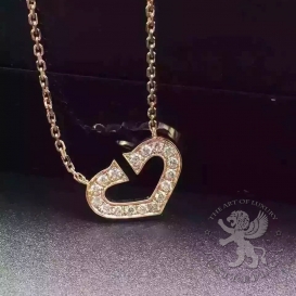 CARTIER Necklace Heart Of Cartier 17D