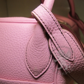 Hermes Lindy Togo 30cm Pink