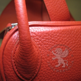Hermes Lindy Togo 30cm Red