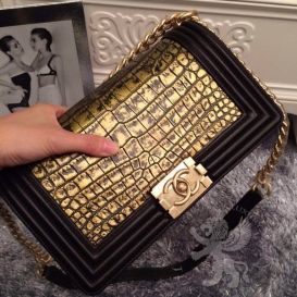 Chanel Boy Crocodile Flap 25cm
