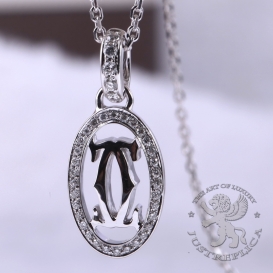 CARTIER Necklace LOGO C de Cartier 37D