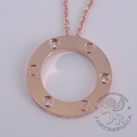 CARTIER Necklace LOVE 3D