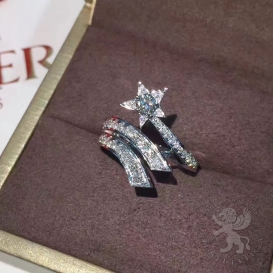 Chanel Comete Shooting Star Ring with 41 Diamonds