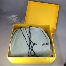 Fendi Peekaboo Python 23cm Blue