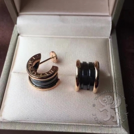 Bulgari Earrings B.zero1 Black