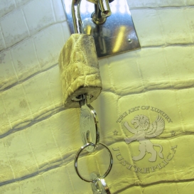 Hermes Kelly Crocodile Himalaya 32cm