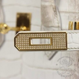 HERMES Bags Diamond Hardware