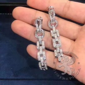 CARTIER Earrings Agrafe 79D