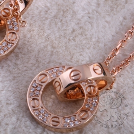 CARTIER Necklace LOVE 30D
