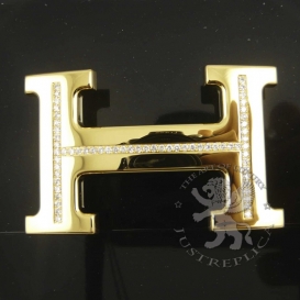 HERMES Belt Buckle 62 Diamonds