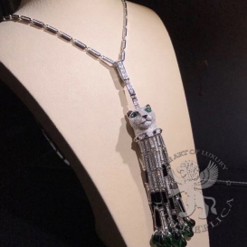 CARTIER Necklace Panthere De Cartier 1255D