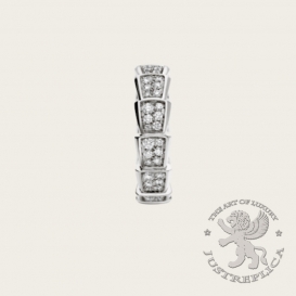 Bulgari Ring Serpenti Viper band pave Diamonds