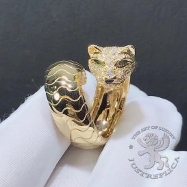 CARTIER Ring Panthere De Cartier 158D