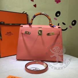 Hermes Kelly Epsom 32cm Flamingo