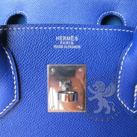 Hermes Birkin Epsom 30cm Electric Blue