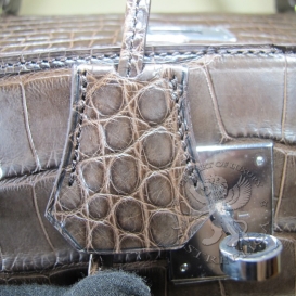 Hermes Kelly Crocodile Matte Niloticus 32cm Retourne Havana