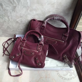 Balenciaga Giant City 38cm Cherry
